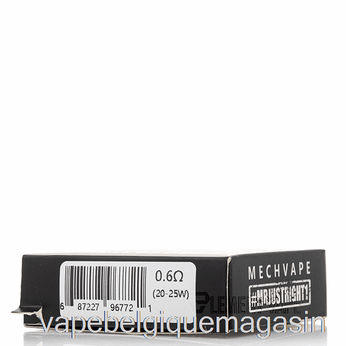 Vape Shop Bruxelles Mech Vape Bm40 Cartouche Boro De Remplacement 0.6ohm Gousses Bm40